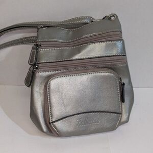 BellaRose Metallic Crossbody Bag